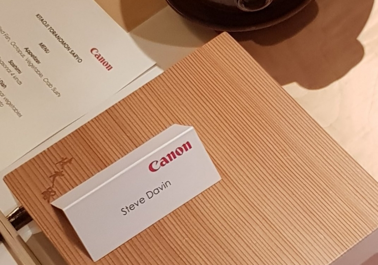 La société Davin invitée au Japon par Canon Europe